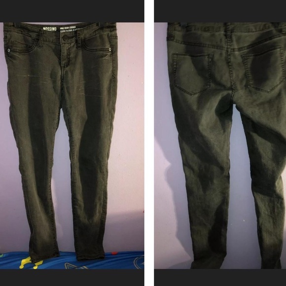 Mossimo Women’s Ankle Leggings Cotton Blend Size 3 Slim Denim Jeans - Picture 2 of 4